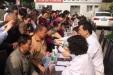 我院下乡医疗队在新津分院举行大型义诊活动