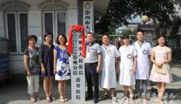崇州分院集中挂牌22家乡镇医院积极帮扶基层