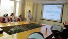 护理部举行首届护理梯队人员年终述职报告会