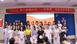 外二护理片区举办“安全知识竞赛”活动