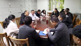 辜玉刚副院长到后勤保障部开展工作调研