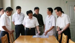 国务院办公厅机关党委常务副书记刘智勇一行来院考察党建工作