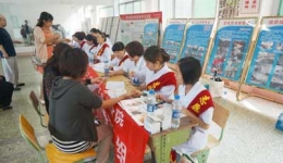 崇州分院为职业中学教师义诊