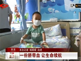 四川卫视：一份脐带血 让生命续航