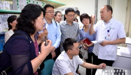 国家卫健委药事管理院长培训班学员来我院参观交流