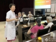 老年医学科党支部开展“不忘初心 牢记使命”敬老义诊主题党日活动