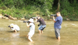 我院摄影俱乐部举行夏季户外摄影活动