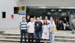 青羊区骨科医院到我院营养科参观交流