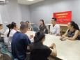 聚焦解决工作问题 机关党总支三个党支部联合开展主题党日活动