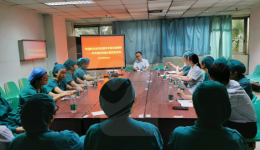 院党委书记欧力生到手术室调研周末手术开展情况