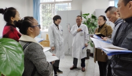 集团彭山医院药剂科到省医院药学部参观学习