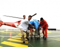 长宁地震重伤员空中救援顺利转运