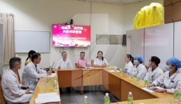 财务部与感染科联合开展“走临床，商对策，共促预算管理”主题党日活动