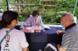 社区医疗科组织医师节社区义诊活动
