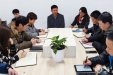 曾俊副院长到招标采购中心调研指导工作