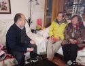 院领导春节前走访慰问离退休老同志