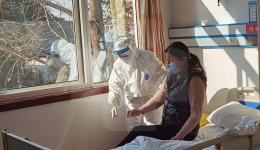 老年内分泌党支部开展新冠肺炎处置应急预案演练