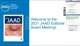 皮肤病性病研究所所长沈柱受邀参加《美国皮肤病学杂志》国际编委会