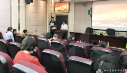 药学部党支部开展“学党史、悟思想、共成长”阅读分享主题党日活动