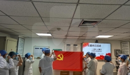 肝胆外科一党支部开展重温入党誓词活动
