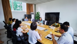 机关党总支、后勤党总支组织召开学习习近平总书记“七一”重要讲话精神座谈会