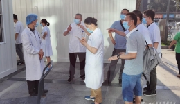 发热门诊完成门诊核酸采样区搬迁工作
