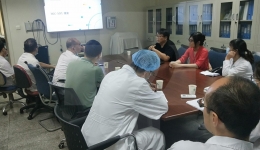 电子科技大学刘明教授团队到核医学科开展医工结合项目交流合作