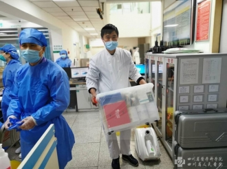 抗击新冠疫情，营养科在行动-一线物资保障