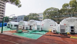 人民日报：备战核酸检测！四川省人民医院气膜方舱实验室已开展模拟演练