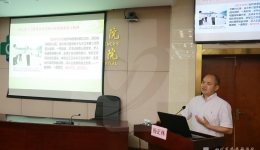 杨正林院长以“时刻牢记总书记嘱托 奋勇实现跨越式发展”为题给党员干部授党课