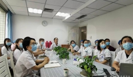 病案统计科党支部与产科党支部联合开展主题党日活动