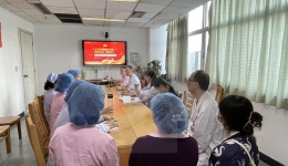 儿科党支部开展“学习二十大，奋进在路上”主题党日活动