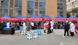 东院党总支、肝胆外科党支部赴成华区和美社区开展“贯彻二十大精神健康进社区”主题党日活动”