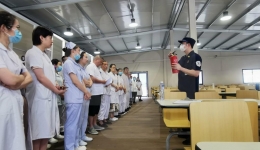 营养科与保卫部、后勤保障部联合开展“加强安全整治，防患于未‘燃’”生产安全专项整治工作