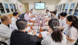 北京协和医院核医学科主任霍力来我院核医学科交流指导