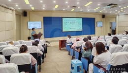 宣传统战部党支部与内外科党总支联合开展“助力医护人员个人品牌打造”主题党日活动