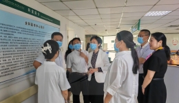 海南省卫健委来我院考察交流毕业后医学教育工作