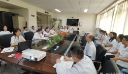 门急诊医技党总支、病案统计科党支部开展“强化纪律意识，推进以案促改”双联党支部主题党日活动