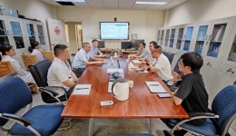 省经信厅和省医药行业协会领导到我院核医学科调研