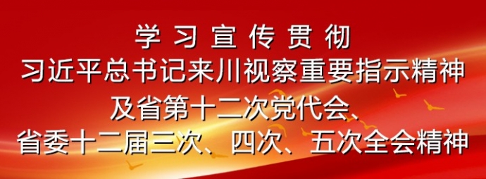 学习宣传贯彻习近平总书记来川视察重要指示精神