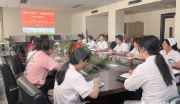 病案统计科党支部、医学信息中心党支部、护理部党支部联合开展“党建引领聚合力，智慧病案促发展”主题党日活动