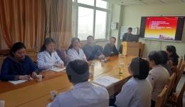 “党建赋能促管理,病案质控再提升”——病案统计科党支部、内分泌科党支部开展联合主题党日活动