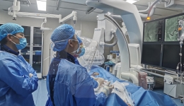 我院心血管内科成功开展肾动脉交感神经消融术