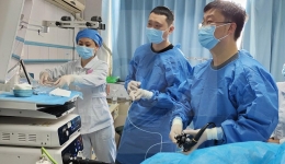 消化内科完成内镜下直肠巨大侧向发育型肿瘤的粘膜下剥离术