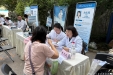 农工党省医院总支到资阳开展“重温五一口号，服务百姓健康”义诊活动
