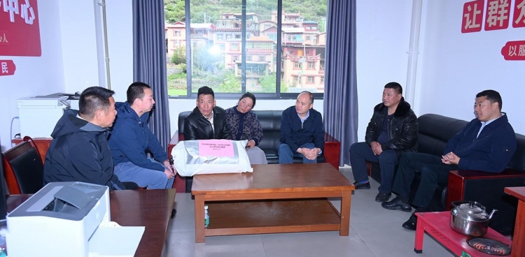 院党委书记杨正林带队到阿坝开展乡村振兴定点帮扶工作