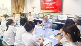 “用心沟通强管理，门诊服务再提升”——门诊部党支部与多个临床科室党支部联合开展主题党日活动