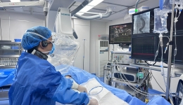 我院完成四川省内首例食管牵开技术辅助房颤射频消融术