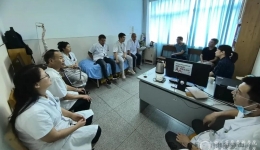 康复医学科到龙泉院区推进一体化管理工作