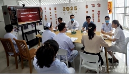 临床医学检验中心二党支部与龙泉院区党总支ICU党支部、综合办公室党支部开展联合主题党日活动